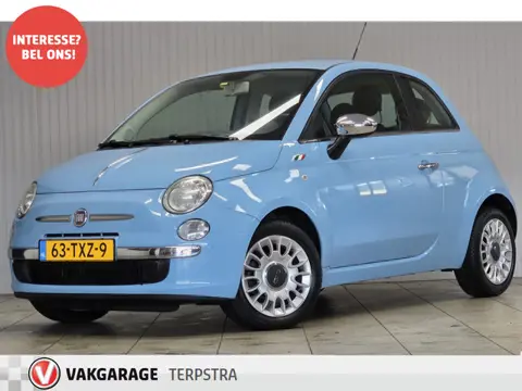 Fiat 500 1.2 Easy/ 15'' LMV/ Airco/ C.V. Afstand/ Elek. pakket/ Isofix/ Blue&Me/ Multi. Stuur/ Chroo