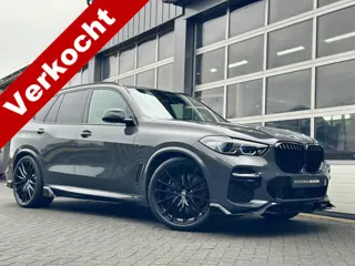 BMW X5 xDrive45e | M-Sport | Individual | Dravitgrau | Panodak | Beige Leer | Laser | Trekhaak | Hea