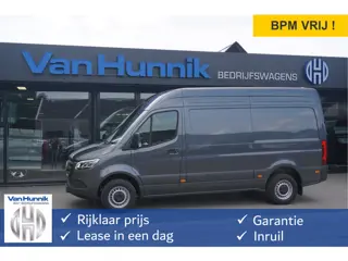 Mercedes-Benz Sprinter 317CDI Pro L2H2 BPM VRIJ!! 10.25" Mbux Cam, Gev. Stoel, 3.5T Trekgewicht, LED