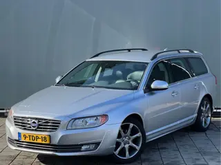 Volvo V70 BWJ 2014 | 1.6 D2 115PK Nordic+ AUTOMAAT | TREKHAAK | LEER | STOELVERW | NAVIGATIE | CAMER