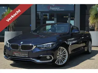 BMW 4 Serie Cabrio 420i High Executive Luxury Line 184pk Navigatie/Trekhaak/Stoelverwarming