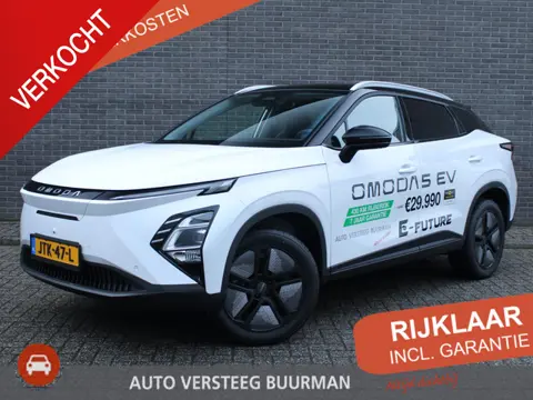 Omoda 5 EV Premium 61 kWh Automaat, Lederen Bekleding, Schuif/Kanteldak, Navigatie, Applecarpl./Andr
