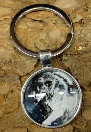 Sleutelhanger " Wolf "
