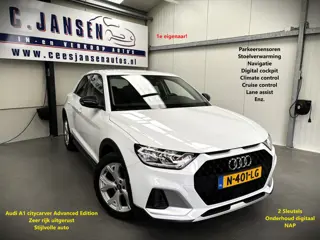 Audi A1 citycarver 25 TFSI Advanced Edition 1e eigenaar! NAP