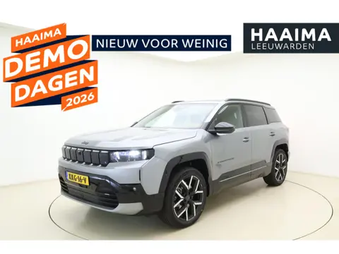 Jeep Compass First Edition 74 kWh | DEMO | Lederen bekleding | Massagestoelen | Stoelventilatie en v