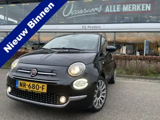 Fiat 500 0.9 TwinAir Turbo Lounge Panoramadak - Airco - parkeersensor achter - Navigatie - Cruise co