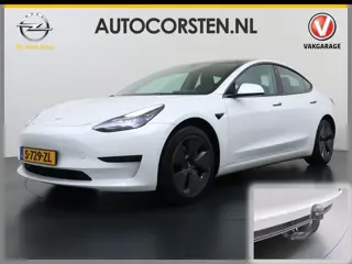 Tesla Model 3 Standard RWD Plus SOH 91% Warmtepomp Trekhaak LFP Accu Panoramadak Navi Camera's Leder