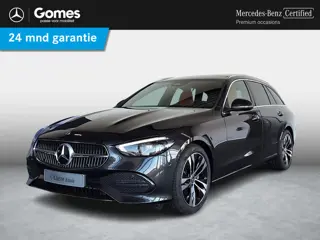 Mercedes-Benz C-klasse Estate 180 | Panoramadak | Bruin leder | Apple CarPlay | Android Auto | Memor