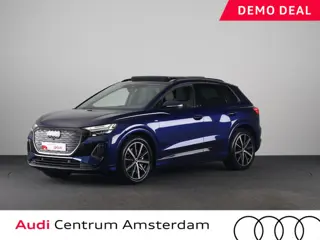 Audi Q4 e-tron 45 S edition Competition 82 kWh 286 pk | Panoramadak | Achteruitrijcamera | Apple Car