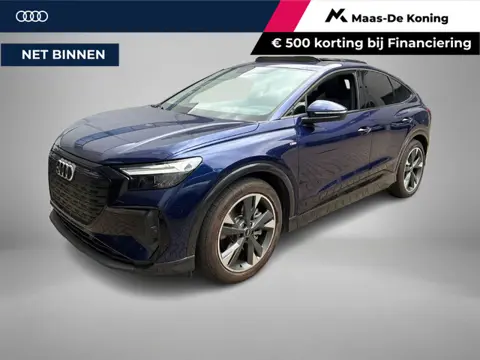 Audi Q4 Sportback e-tron 40 S edition 204 PK 77 kWh · SOH 96,3% · Panoramadak · Camera · Apple/Andro