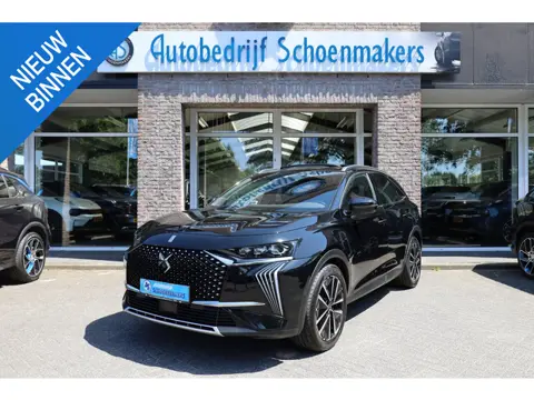 DS 7 Crossback E-Tense 4x4 Opera PANO LEER+MEMORY RUIT+STOELVERWARMING 360-CAMERA ZWARTE-HEMEL 19"LM