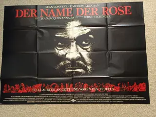 THE NAME OF THE ROSE filmposter.