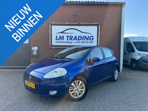 Fiat Grande Punto 1.4 Edizione Blue & Me NIEUWE APK 14-07-2027 AIRCO IJSKOUD! CRUISE 5-DEURS LMV NAP