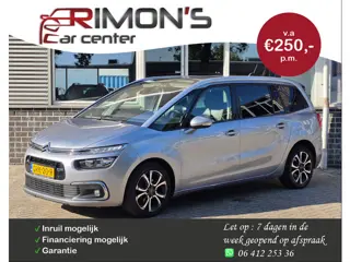Citroen Grand C4 SpaceTourer 1.2 PureTech Shine Automaat 7p Camera Navi Stoelmassage