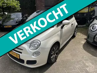 Fiat 500 0.9 TwinAir 500S *schuifdak *parelmoer *alcantara