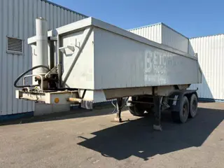 Langendorf 2 Axle Alu Tipper , Steel chassis , Drum Brakes , German trailer