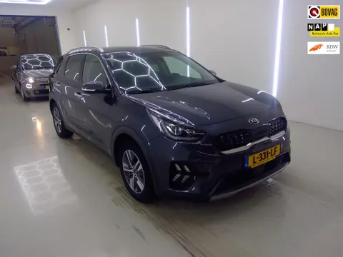 Kia Niro 1.6 GDi Hybrid DynamicPlusLine+Volleder+breed-navigatie+stoel&stuur-verw+camera+trekhaak = 