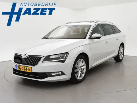 Skoda Superb Combi 2.0 TDI 150 PK DSG AUT. *BTW* + PANORAMA | LEDER | CANTON | LED | MEMORY