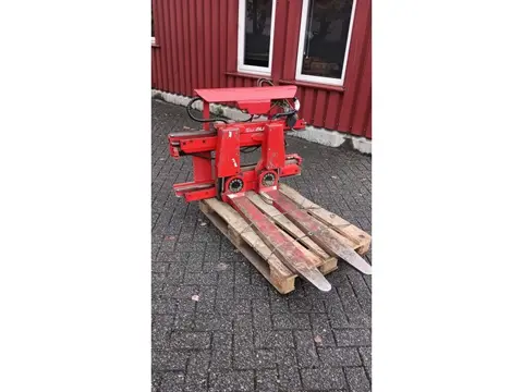 Bolzoni vorkenspreider met draaibare lepels