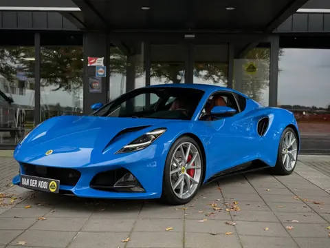 Lotus Emira 3.5 V6 First Edition Automaat LM velgen  Cognac Sportinterieur First Edition  Rode remkl