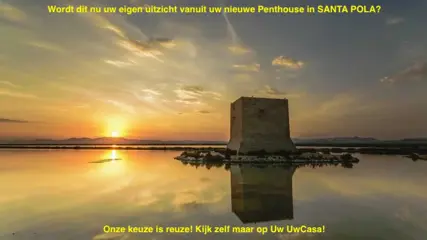Uw eigen nieuwe Penthouse aan zee in SANTA POLA met extra's