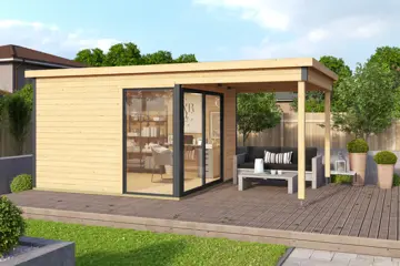NIEUW Blokhut Domeo 2 Set --44mm--