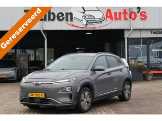 Hyundai Kona EV Premium 64 kWh SOH 93%, Electromotor maakt lawaai, Stoel- en stuurverwarming, Climat