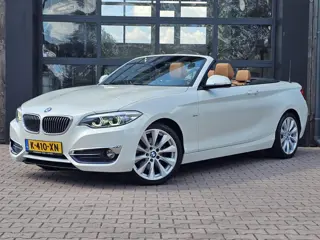 BMW 2 Serie Cabrio 220i High Executive | Navi | Lederen sportstoelen | Afn. Trekhaak | Harman/Kardon