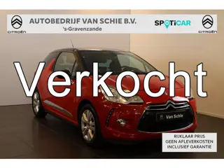 Citroën DS3 VTi 120 So Chic Automaat 2 Tone Leer | 16" | HiFi audio | Stoelverwarming