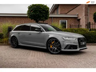 Audi RS6 Avant 4.0 TFSI Quattro Performance Pro Line Plus Keramisch Pano Carbon B&O 360 Camera 21'' 