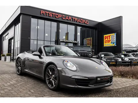 Porsche 911 Cabrio 991 3.4 Carrera, Sportuitlaat, Chrono, Lederen interieurdelen!
