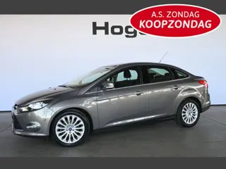 Ford Focus 1.6 EcoBoost Titanium Clima Trekhaak Pdc Cruise control 100% Onderhouden! Inruil Mogelijk