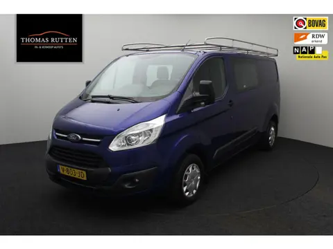 Ford Transit Custom 290 2.0 TDCI L2H1 Limited DC 2017 | Trekhaak | Airco | Imperiaal | Stoelverwarmi