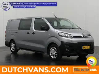Citroën ë-Jumpy Club XXL Dubbele Cabine 75 kWh | 6-Persoons | Airco | Navigatie | Camera | Cruise | 