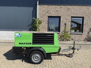 Kaeser M43 Kubota 4.2 m3 / min 7 Bar 30 kW Mobiele Silent Diesel Compressor