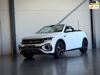 Volkswagen T-Roc Cabrio 1.5 TSI R-Line, ACC, Leer, Camera, Windscherm, 19"