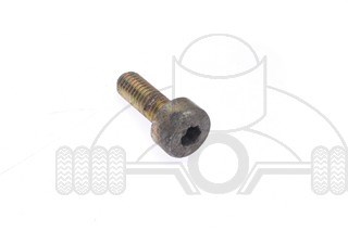 Inbusbout m8-22 sterwielnaaf maxi messingkleur 2eh