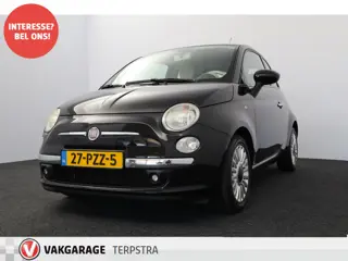Fiat 500 0.9 TwinAir Lounge /Pano-Dak! /Airco /Elek. pakket /C.V. afstand /Radio-CD /AUX & USB /15"L