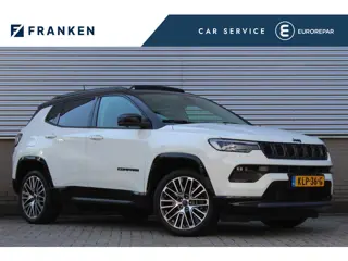 Jeep Compass 4xe 240 Plug-in Hybrid Electric Summit | Panoramadak | Leder | 360 | Stoelverwarming/ve