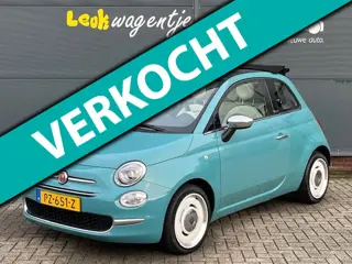 Fiat 500 C 0.9 TwinAir Turbo Anniversario Cabrio *VERKOCHT*