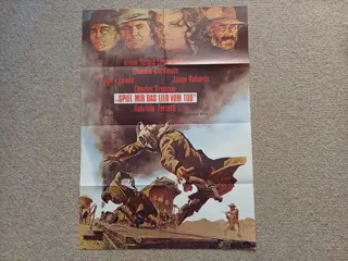 ONCE UPON A TIME in THE WEST filmposter**
