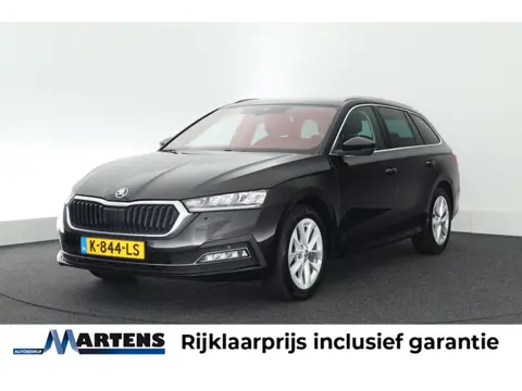 Skoda Octavia Combi 1.0 e-TSI 110pk DSG Business Edition Plus Leder Stoelverwarming V+A Keyless Virt