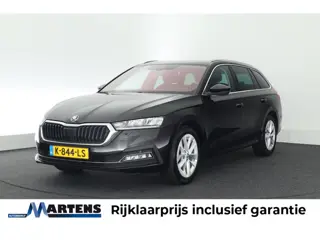 Skoda Octavia Combi 1.0 e-TSI 110pk DSG Business Edition Plus Leder Stoelverwarming V+A Keyless Virt