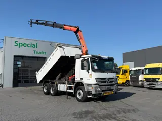 Mercedes-Benz Actros 3344 6x4 / EPS / Euro 5 / Palfinger PK 16502 C / RC Kipper
