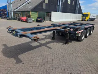 Netam-Fruehauf SMB - Drum Netam-Fruehauf 3-assige containerchassis -  SMB assen - Trommelremmen - Lu