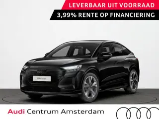 Audi Q4 e-tron S edition e-tron 63 kWh 204 pk | Glazen panoramadak | Trekhaak | Techniekpakket plus 