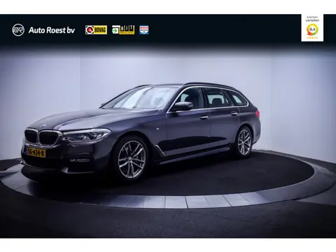 BMW 5 Serie Touring 520iA M-SPORT High Executive FULL LED | MEMORY | HIFI | DAKOTA LEER | STOEL.VERW