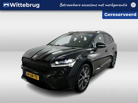 Škoda Enyaq iV 80 Sportline / AUTOMAAT/ ALCANTARA/ LED/ NAVI/ PARK. SENSOREN/ STOELVERWARMING/ ACC/ 