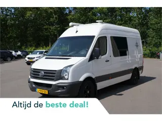 Volkswagen Crafter | 6 zitplekken | Fietsen drager | Captain chairs | Zelfvoorzienend, Krachtig en K