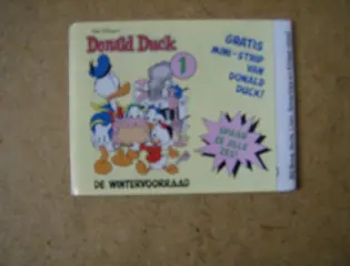 Donald duck vouwstrip nestle 1 adv4141